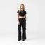 HAZEL CROP TOP WOMEN BLACK