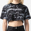 BRYNN CROP TOP WOMEN BLACK METEORITE