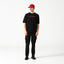 VALENCIA RED T-SHIRT MEN BLACK