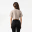 LEIRE CROP TOP WOMEN TAUPE GRAY