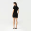 MIKA POLO DRESS WOMEN BLACK