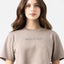 ROISIN CROP TOP WOMEN TAUPE GRAY