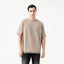 TUCKER T-SHIRT OVERSIZED MEN TAUPE GRAY