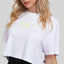 ALEA WHITE TOP OVERSIZE | Monastery Couture