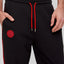 DODONA BLACK SPORT TROUSERS | Monastery Couture