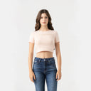 KAIA CROP TOP WOMEN CAMEO ROSE