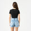 KAIA CROP TOP WOMEN BLACK