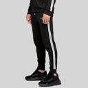 VENATICE BLACK SPORT TROUSERS