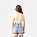 QUINNIE T-SHIRT WOMEN IRISH CREAM