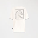 7C T-SHIRT OVERSIZED MEN WHITE ASPARAGUS