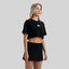 ANDRETTI CROP TOP BLACK | Monastery Couture