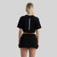 ANDRETTI CROP TOP BLACK | Monastery Couture