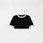 BELSEA CROP TOP WOMEN BLACK - Monastery