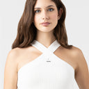 BLAIR KNITTED TOP WOMEN WHITE