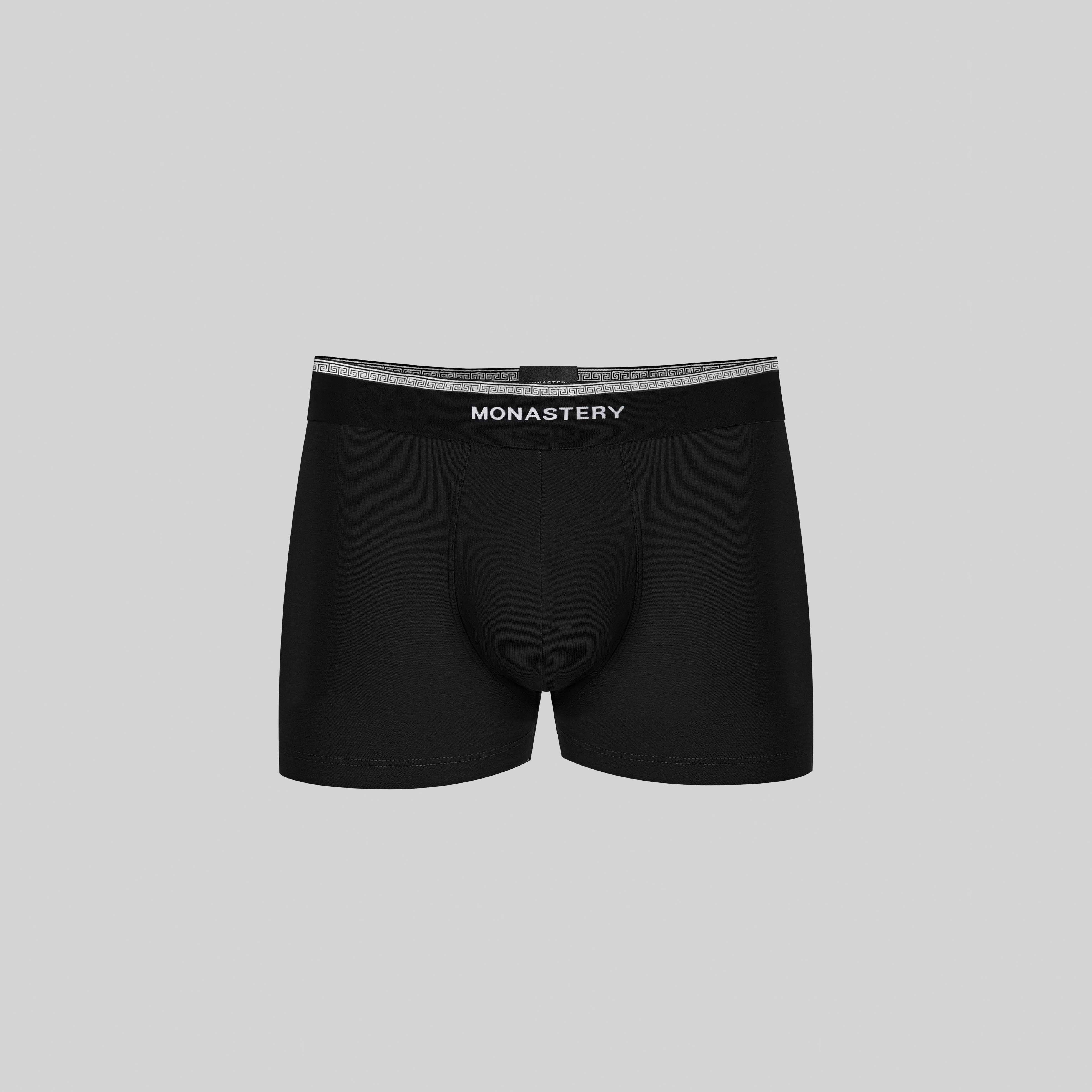 EXCELERO PACK BOXER MEN BLACK- WHITE- BLACK - Monastery