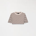 BRITANIA CROP TOP WOMEN TAE GRAY