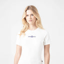 ADHRA T-SHIRT WOMEN LUCENT WHITE
