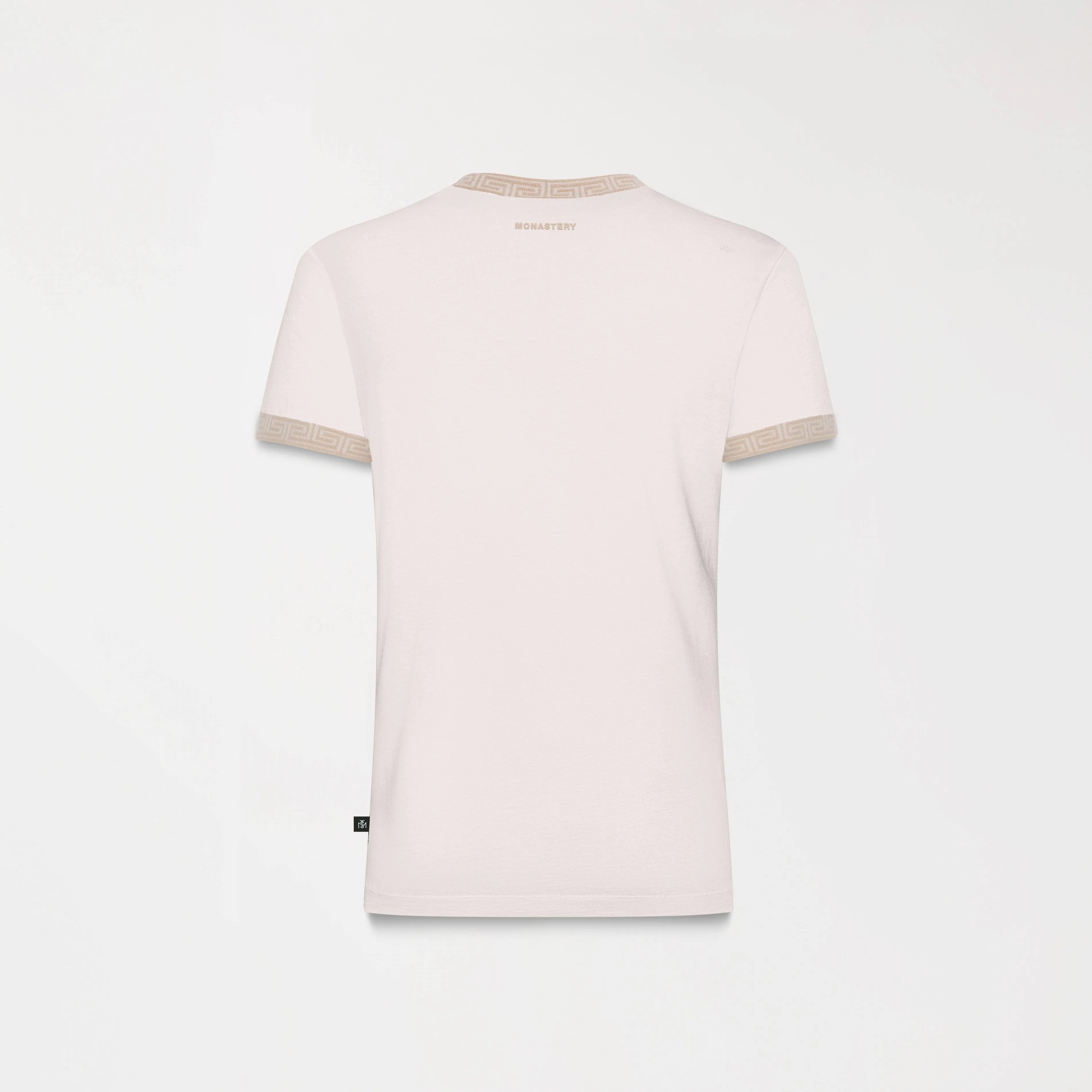 CAMISETA CALIERI BEIGE POSTERIOR - MONASTERY 