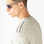 CALTELBURY T-SHIRT OVERSIZED MEN MINERAL GRAY