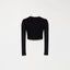 TOP CORTO CARBY NEGRO POSTERIOR - MONASTERY 