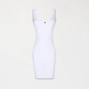 CARLA KNITTED DRESS WOMEN WHITE