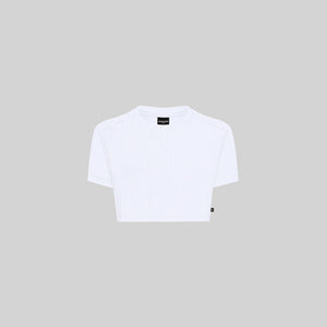 PONTIAC CROP TOP WHITE