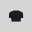 ALAIN CROP TOP BLACK