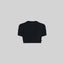 ALAIN CROP TOP BLACK