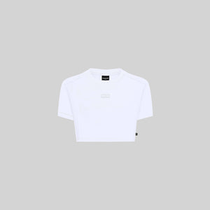 ANDRETTI CROP TOP WHITE | Monastery Couture