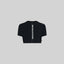 ANDRETTI CROP TOP BLACK | Monastery Couture