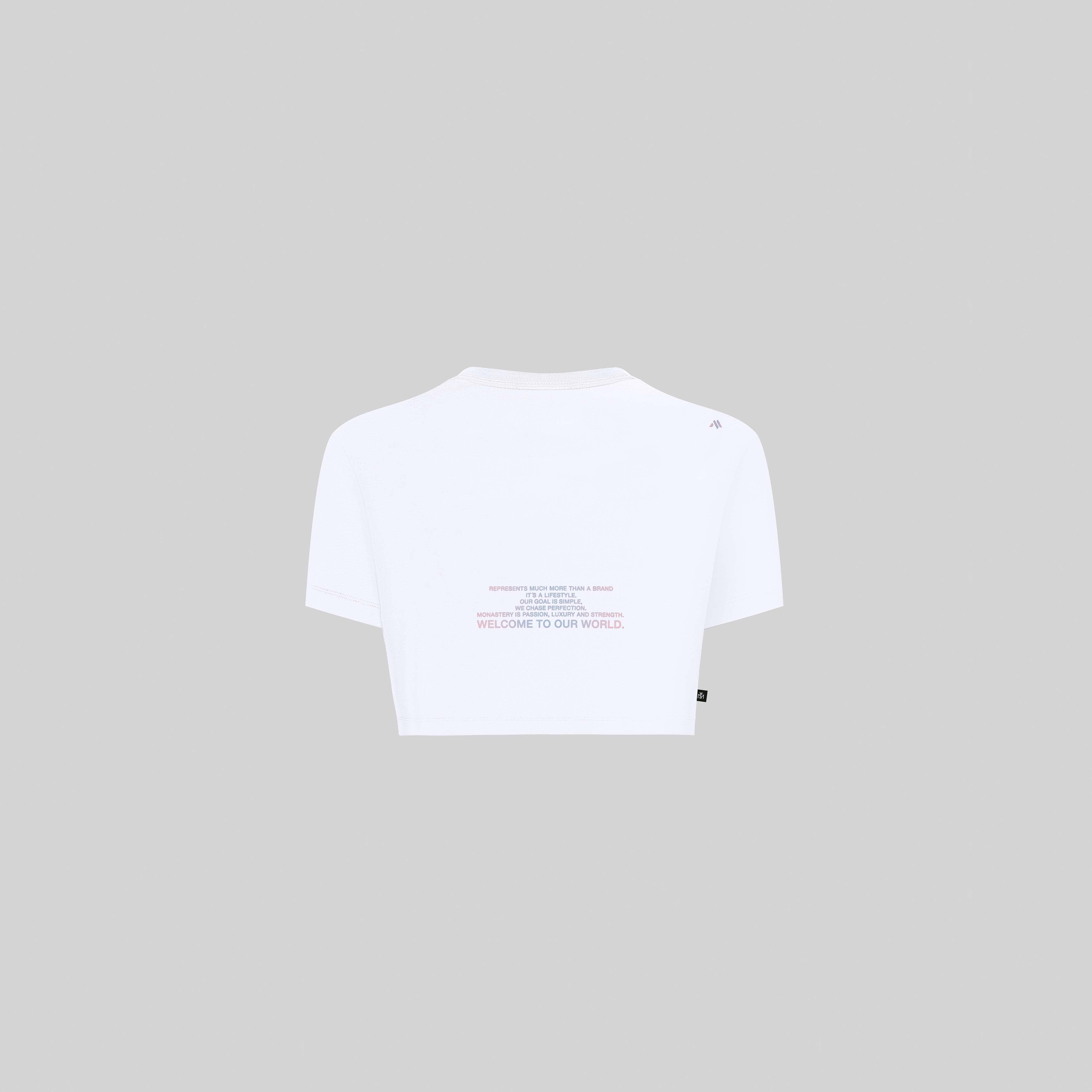 SIERRA CROP TOP WHITE | Monastery Couture