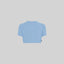 VETTEL CROP TOP FADED DENIM
