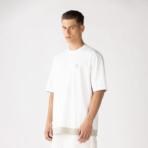 DAFFIELD T-SHIRT OVERSIZED MEN WHITE
