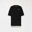 DAFFIELD T-SHIRT OVERSIZED MEN BLACK