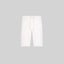 SAND WHITE DENIM SHORT | Monastery Couture