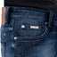SPEED DENIM SHORT MEN BLUE - Monastery