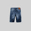 SPEED DENIM SHORT MEN BLUE - Monastery
