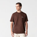 DOMUS T-SHIRT MEN BROWN