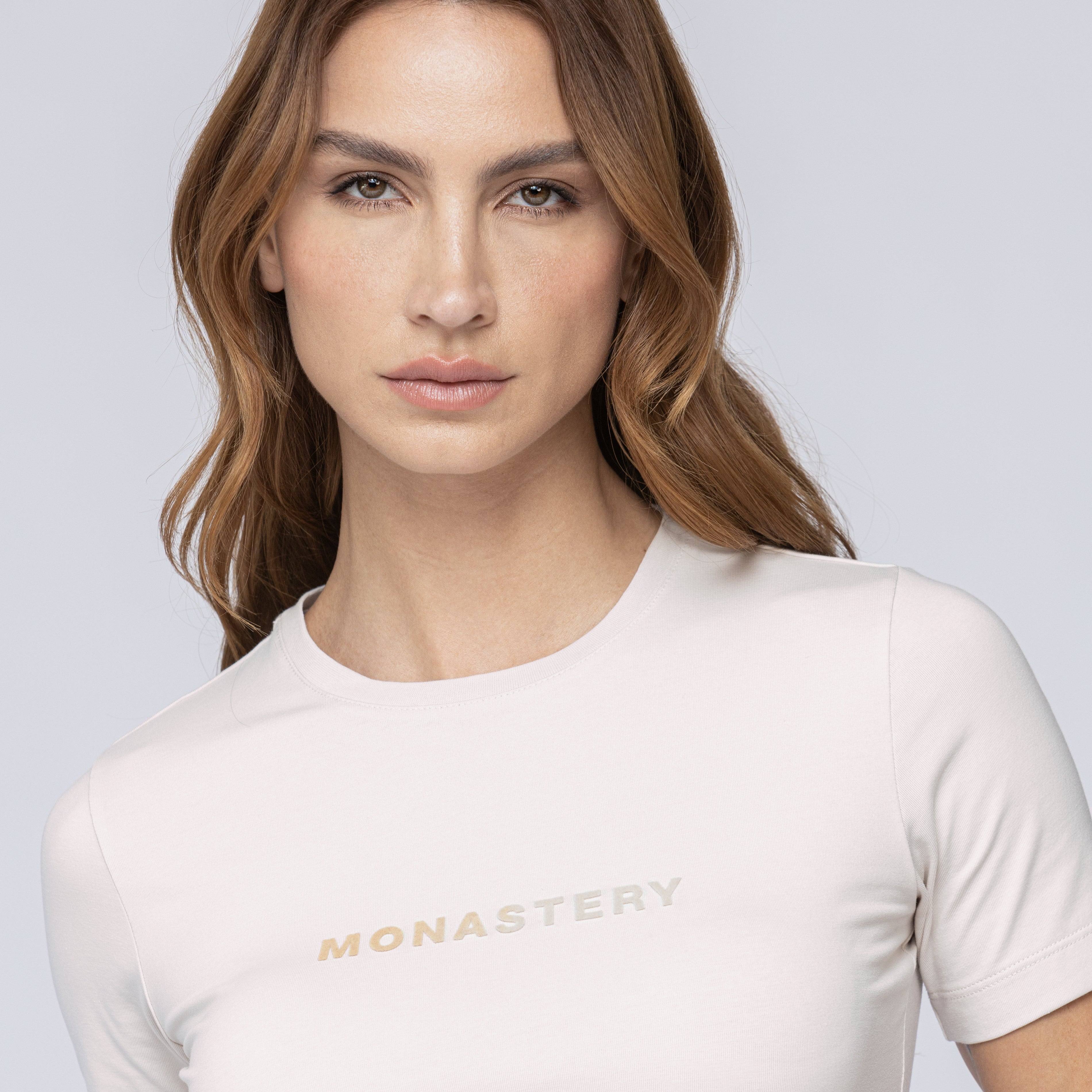 DROSKYN T-SHIRT WOMEN MOONBEAM - Monastery