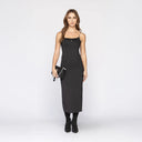 ELVIRA DRESS WOMEN BLACK - Monastery