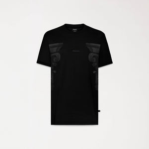 FLECTCHER T-SHIRT MEN BLACK - Monastery