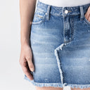 FLORA SKIRT WOMEN  DENIM