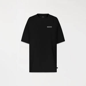 FOWLFIELD T-SHIRT OVERSIZED MEN BLACK - Monastery