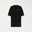 FOWLFIELD T-SHIRT OVERSIZED MEN BLACK - Monastery