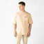 FOWLFIELD T-SHIRT OVERSIZED MEN IRISH CREAM - Monastery