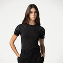 FRANCE T-SHIRT WOMEN BLACK
