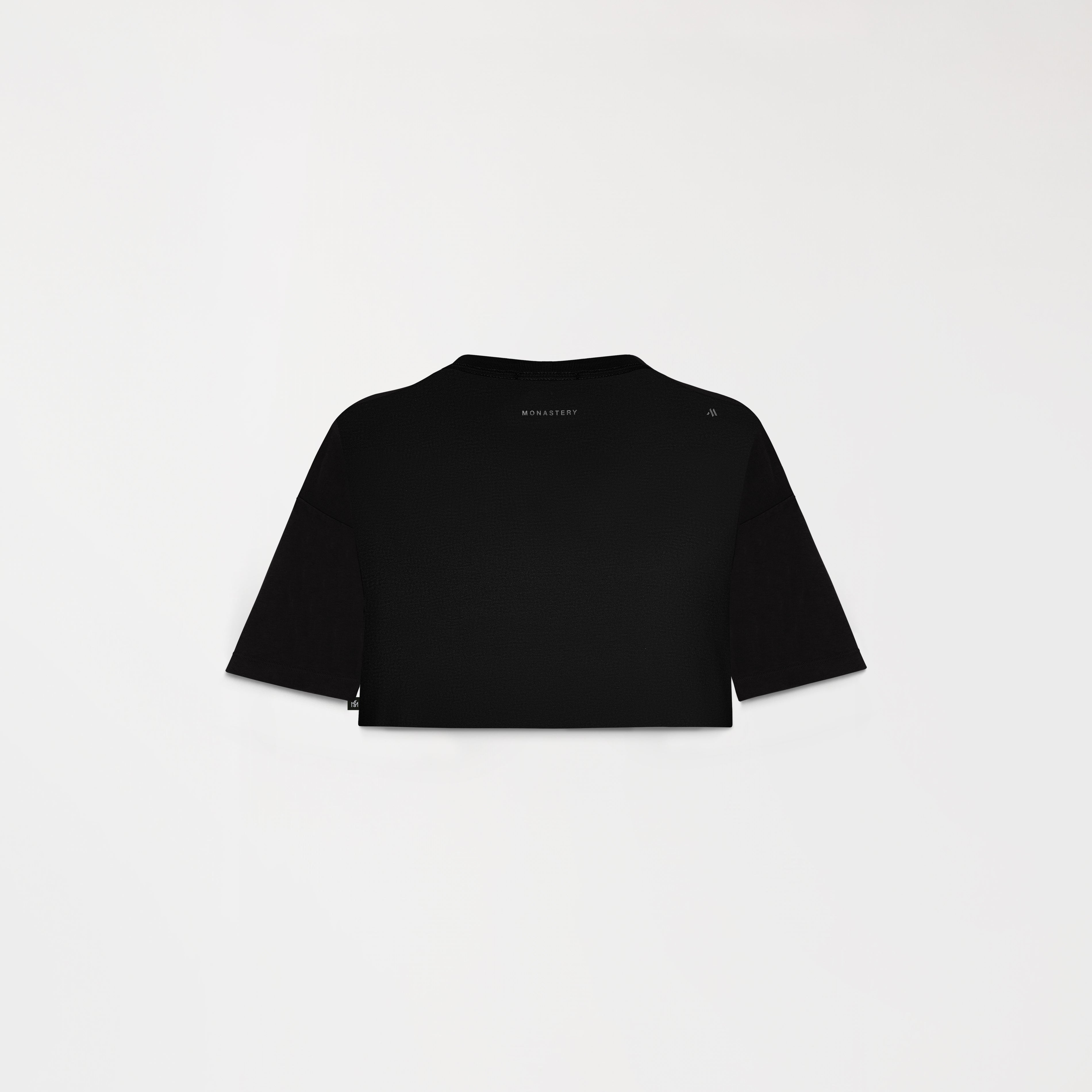 GATERLEN CROP TOP BLACK - Monastery