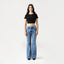 GODIVA CROP TOP WOMEN BLACK