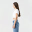 GODIVA CROP TOP WOMEN WHITE