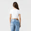 GODIVA CROP TOP WOMEN WHITE